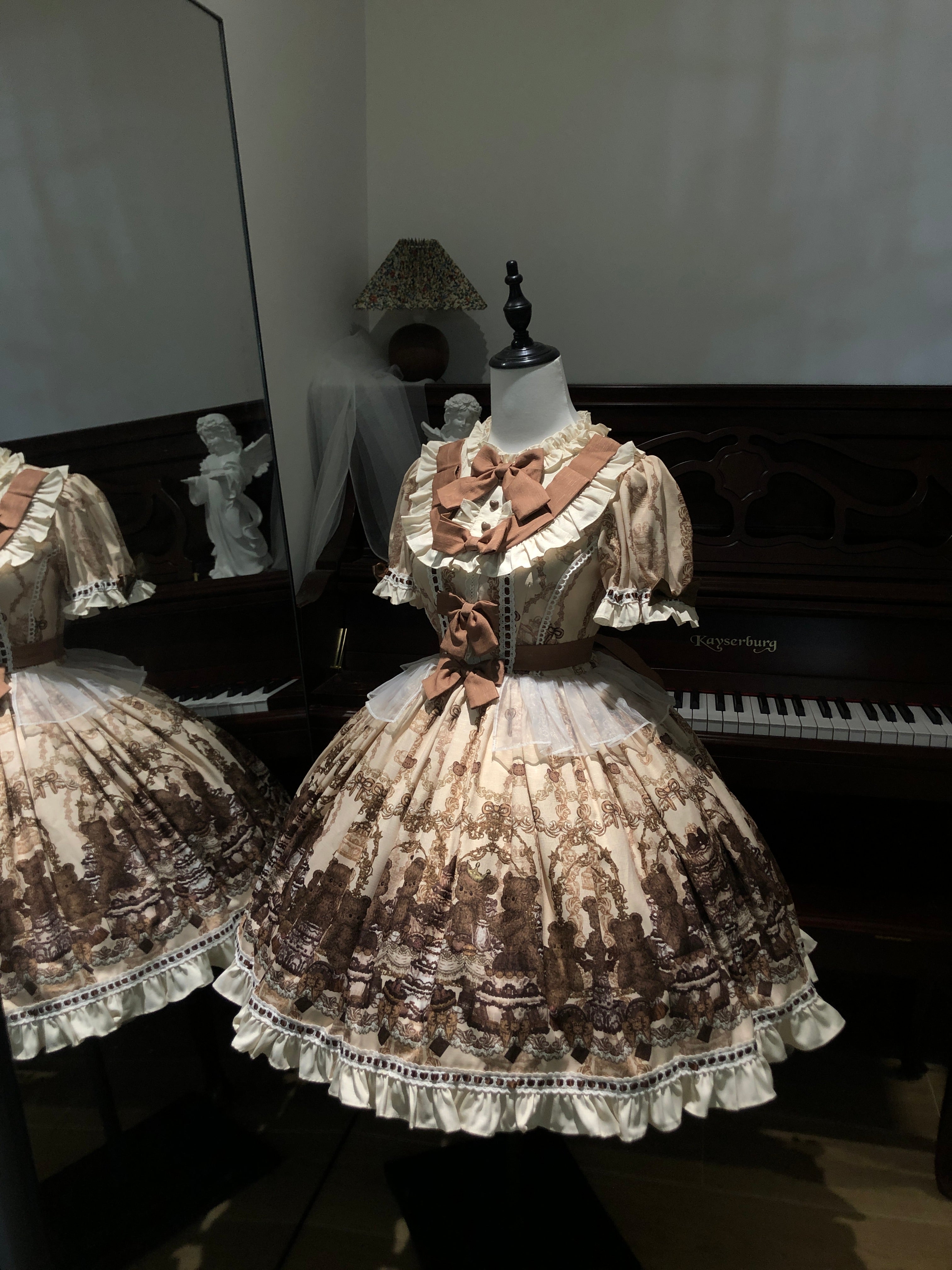 Poem of Dolls ドール風ロリータワンピース OP クラシック 日常用