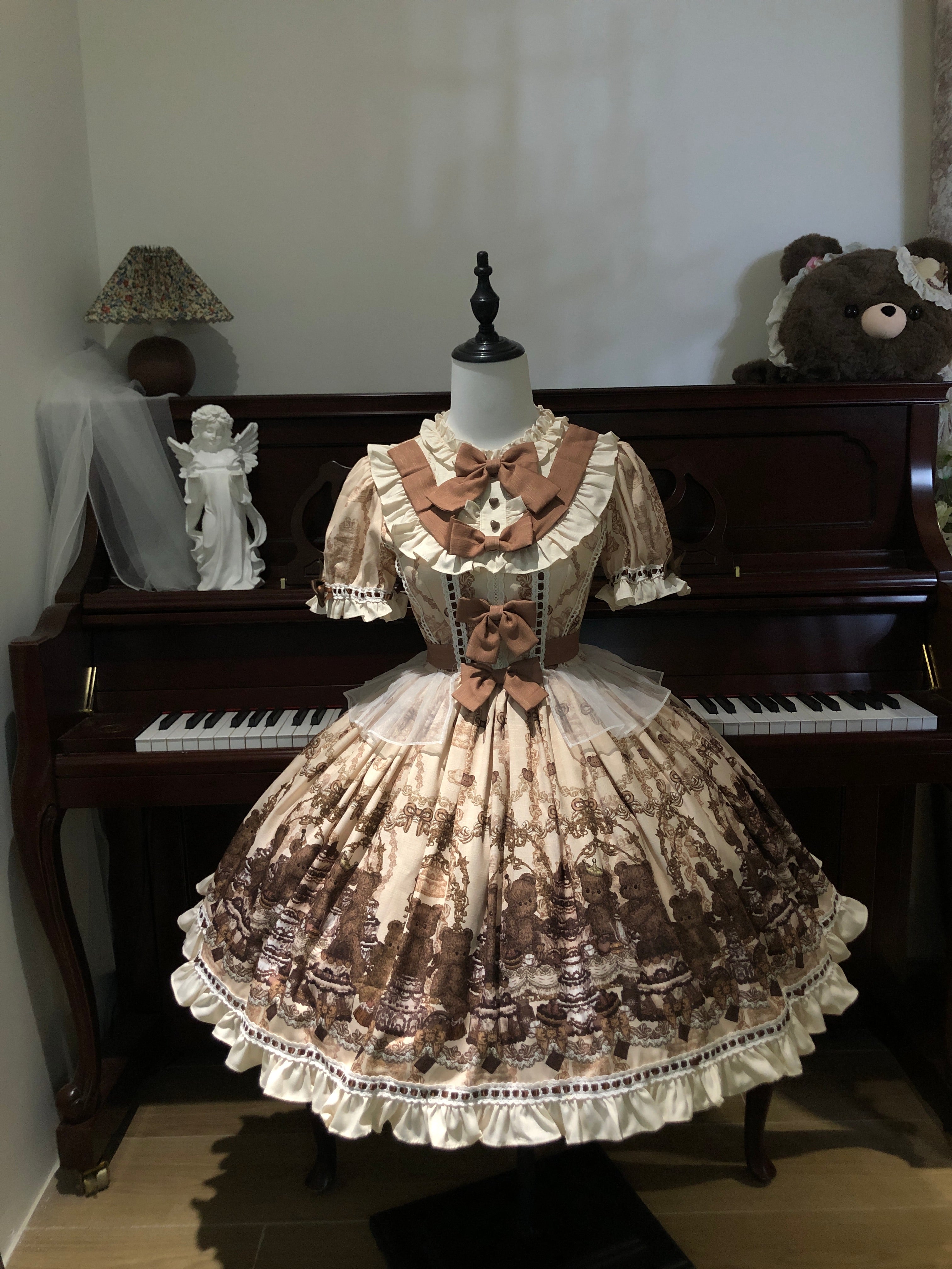 Poem of Dolls ドール風ロリータワンピース OP クラシック 日常用