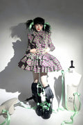 A Doll's House スカート(グリーンチェック)【CATCOCOON】