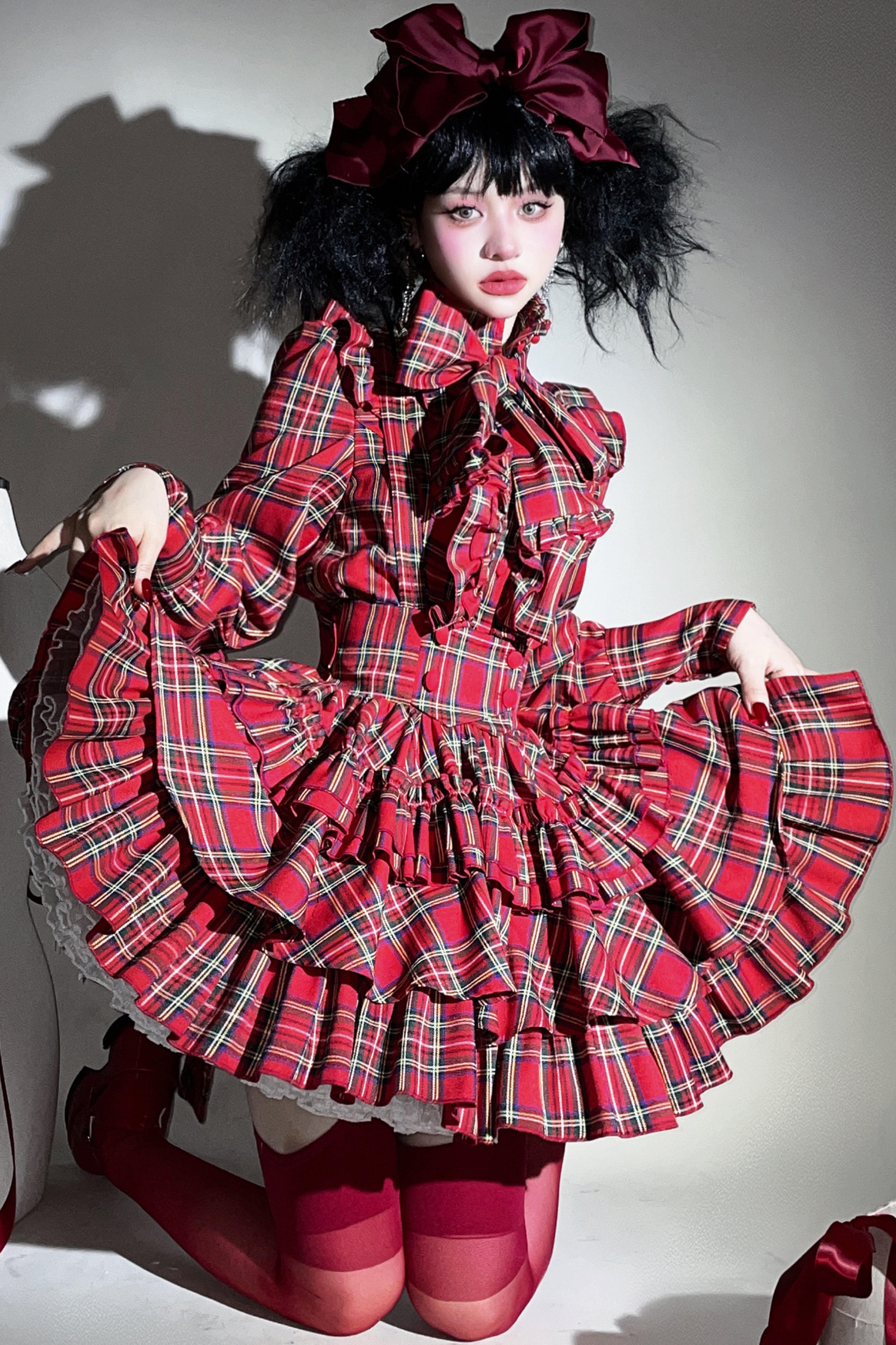 A Doll's House ブラウス(チェックver.)【CATCOCOON】