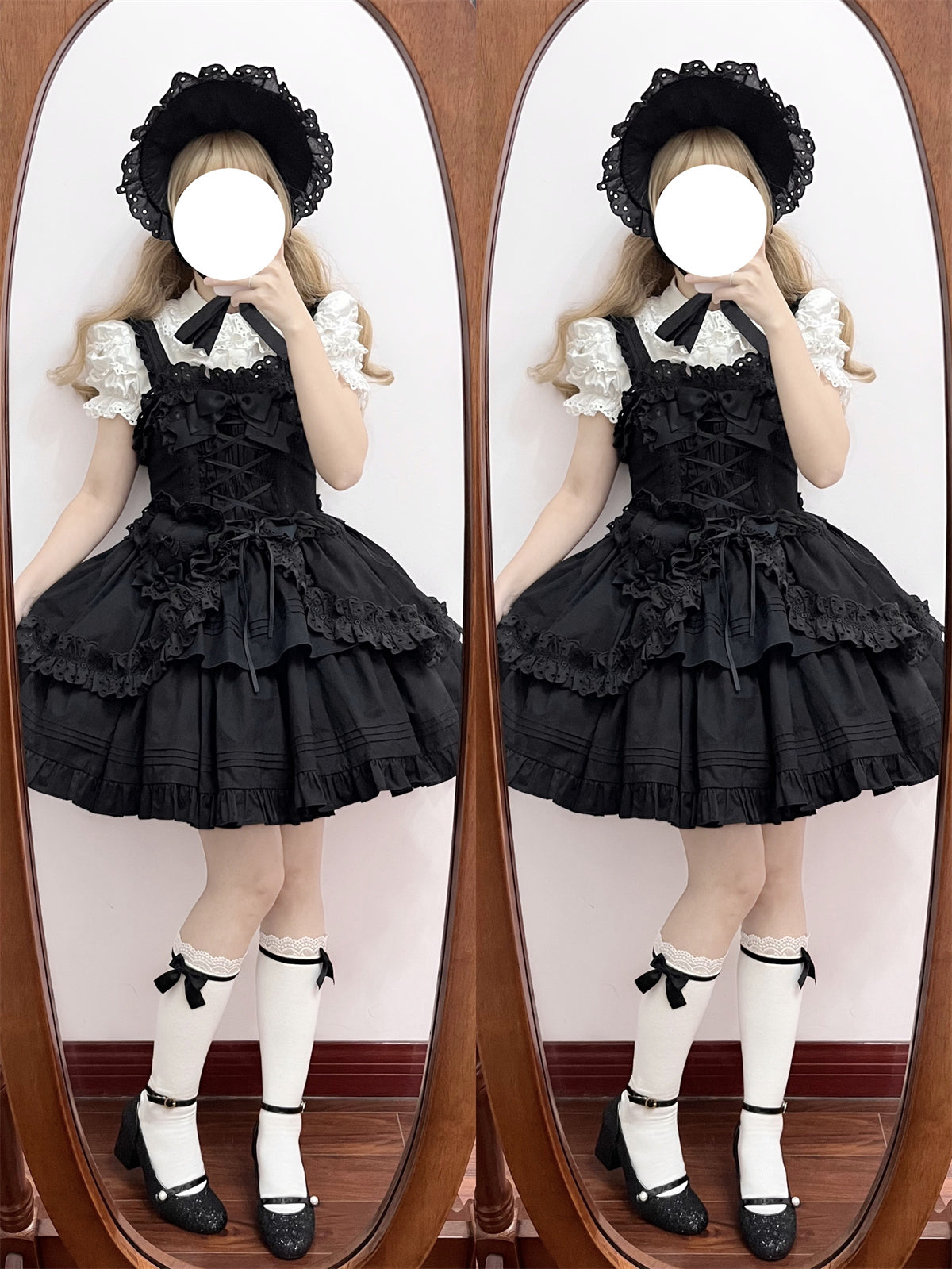 Halloween黒いジャンパースカート【Island of Dark Stars】