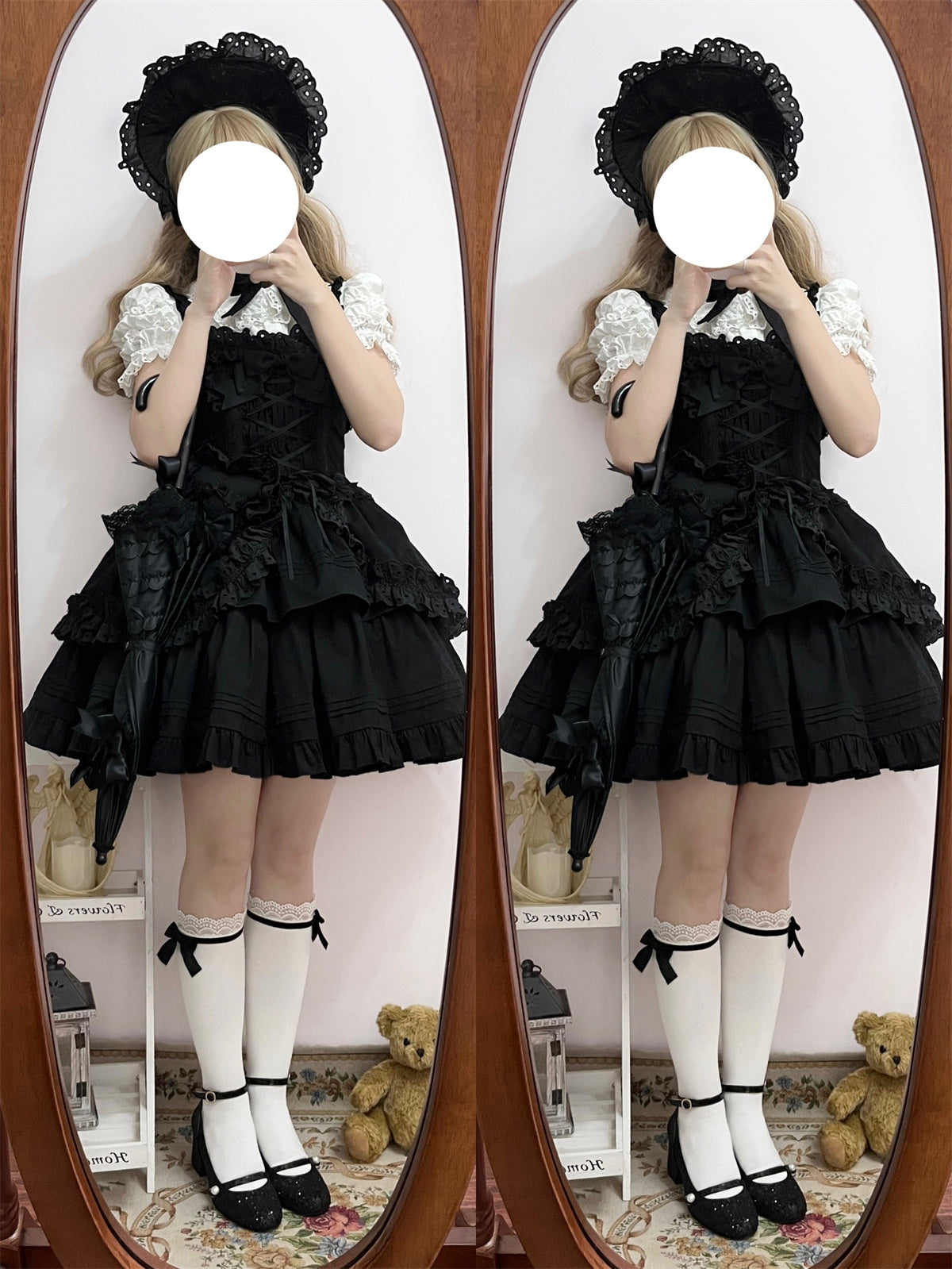 Halloween黒いジャンパースカート【Island of Dark Stars】